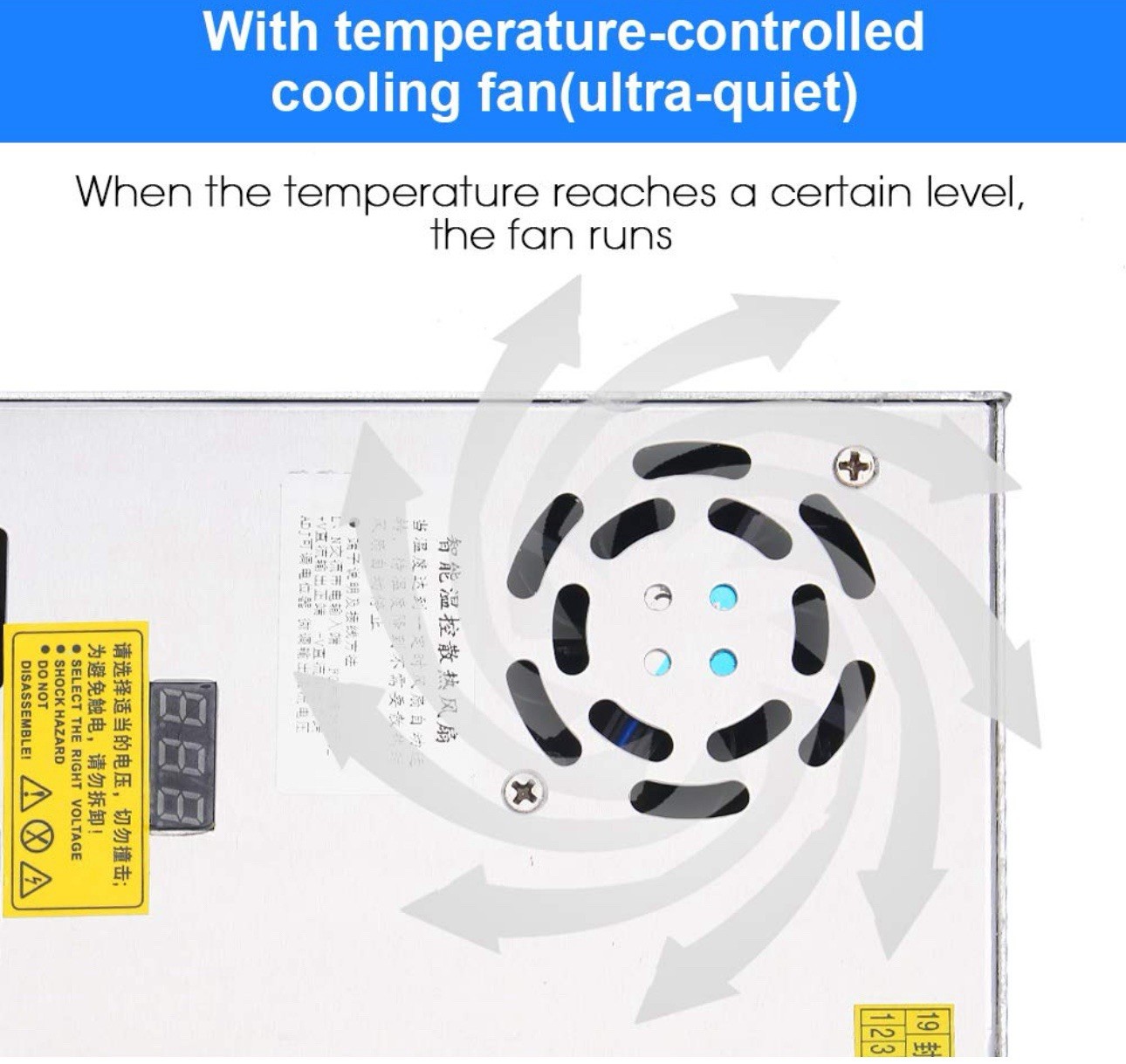 Adjustable Dc Power Voltage Converter Ac 110v220v To Dc 048v 10a Module Switchin