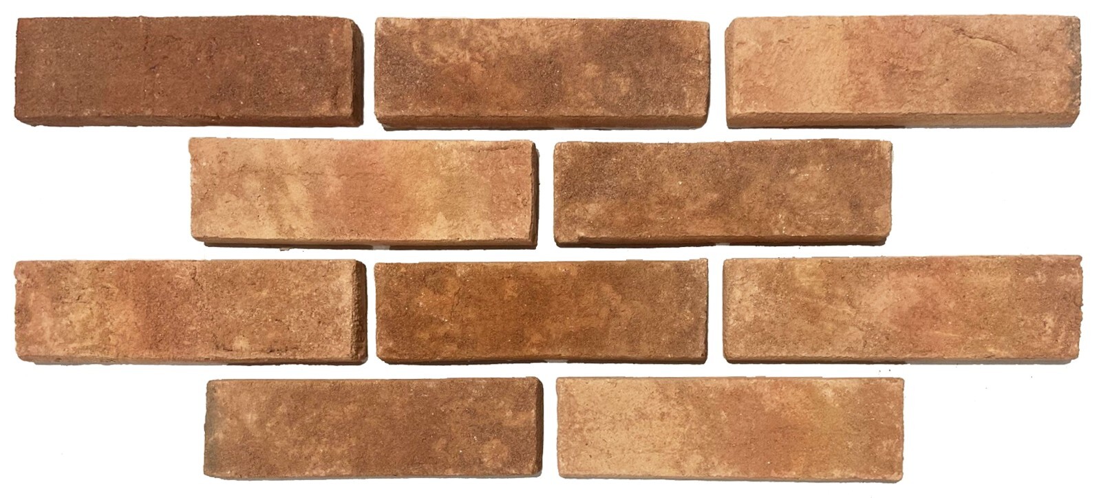 Colbee USA – Thin Brick Veneer – Color: Coral – Clay Brick – Handmade