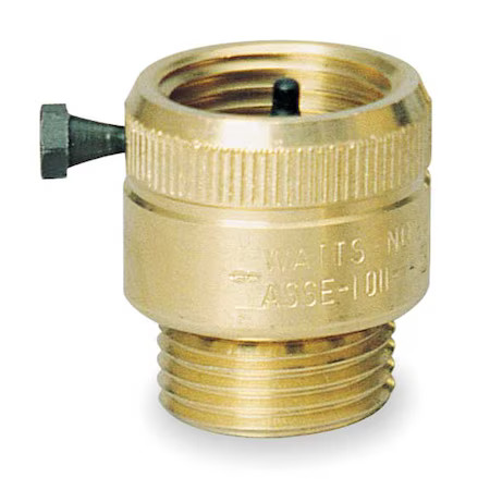 Watts 8Bi Vacuum Breaker, 3/4 In., Ght, Brass, 125 Psi