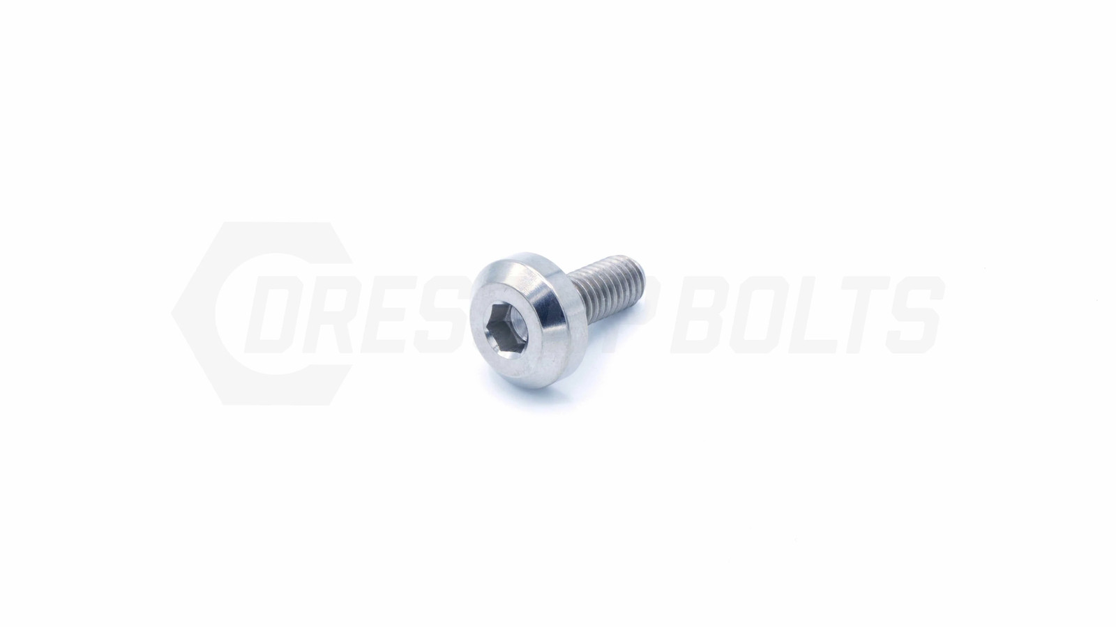 M6 x 1.00 x 15mm Titanium Motor Head Bolt by Dress Up Bolts