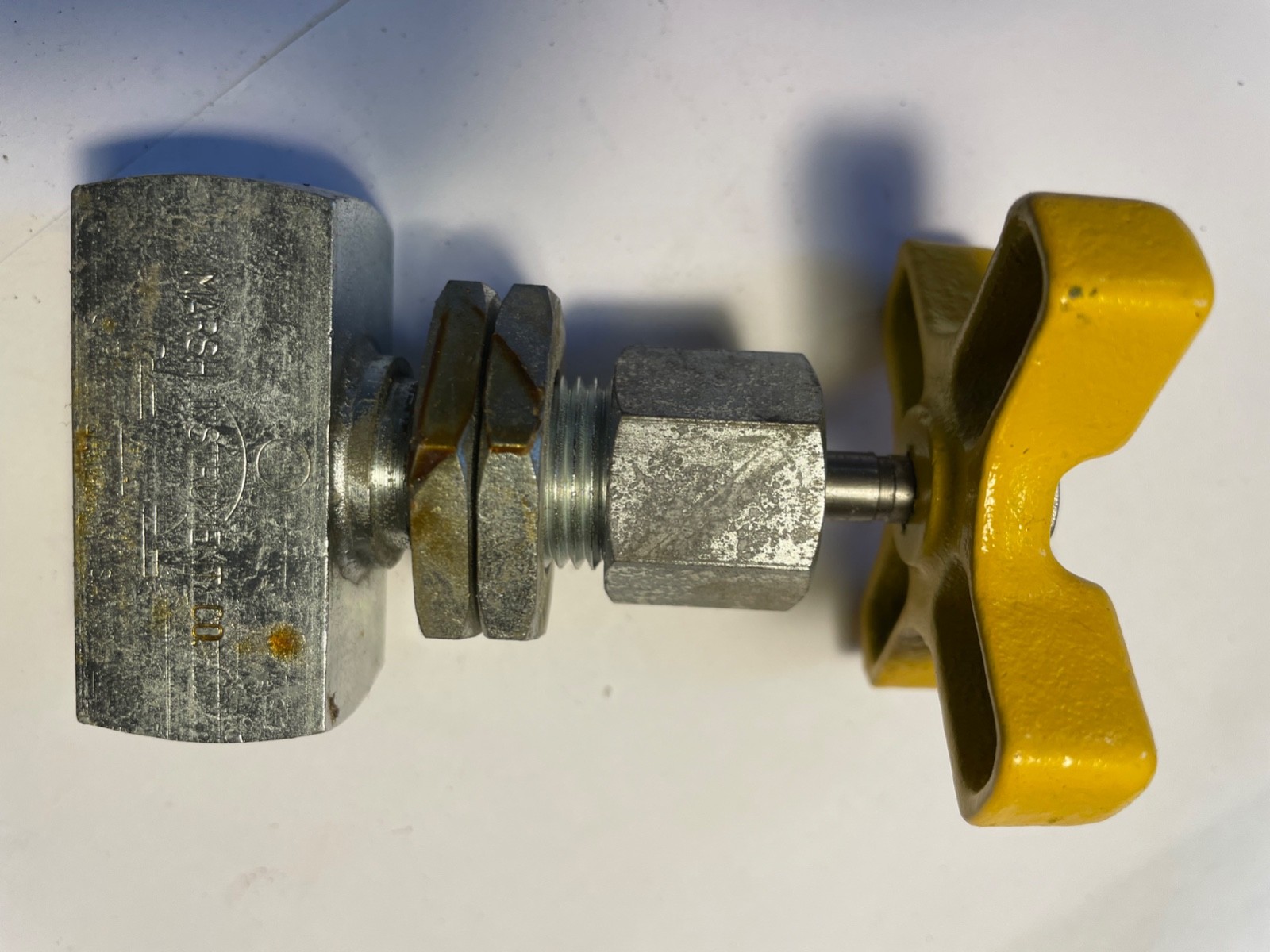 Marsh Steel Needle Valve 1/8″ npt 10.000 psi New Old Stock