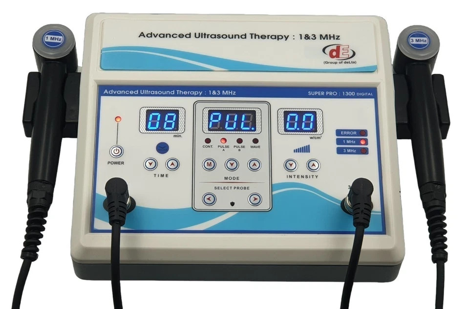 Digital Unit 1 & 3 MHz Ultrasound Therapy Physical Stress Relief Therapy Machine