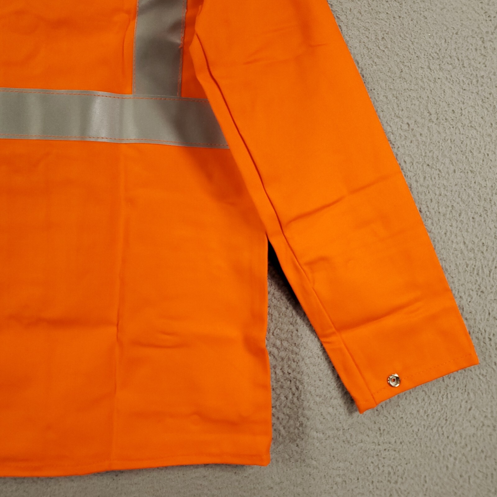 New FR Welding Jacket Small Reflective Stripes Flame Resistant 30″ Weldlite