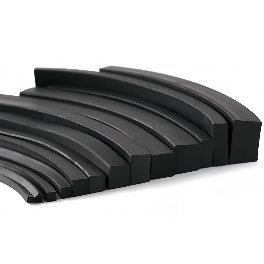 Black Nitrile Rubber NBR Solid Square Cord Gasket Oil Seal Sealing Strip