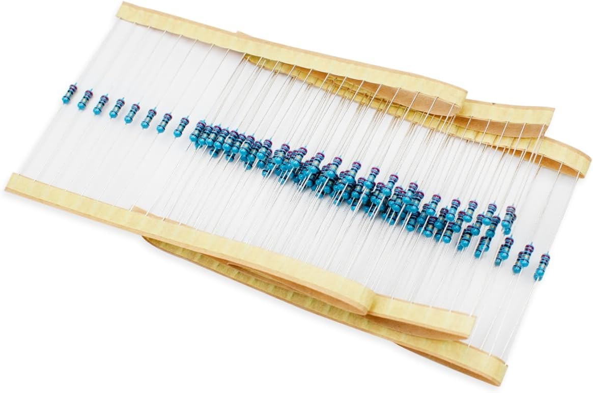 100 Pcs 1/4W 1 Tolerance 22 Ohm Metal Film Resistor Resistance Color: 100 pcs