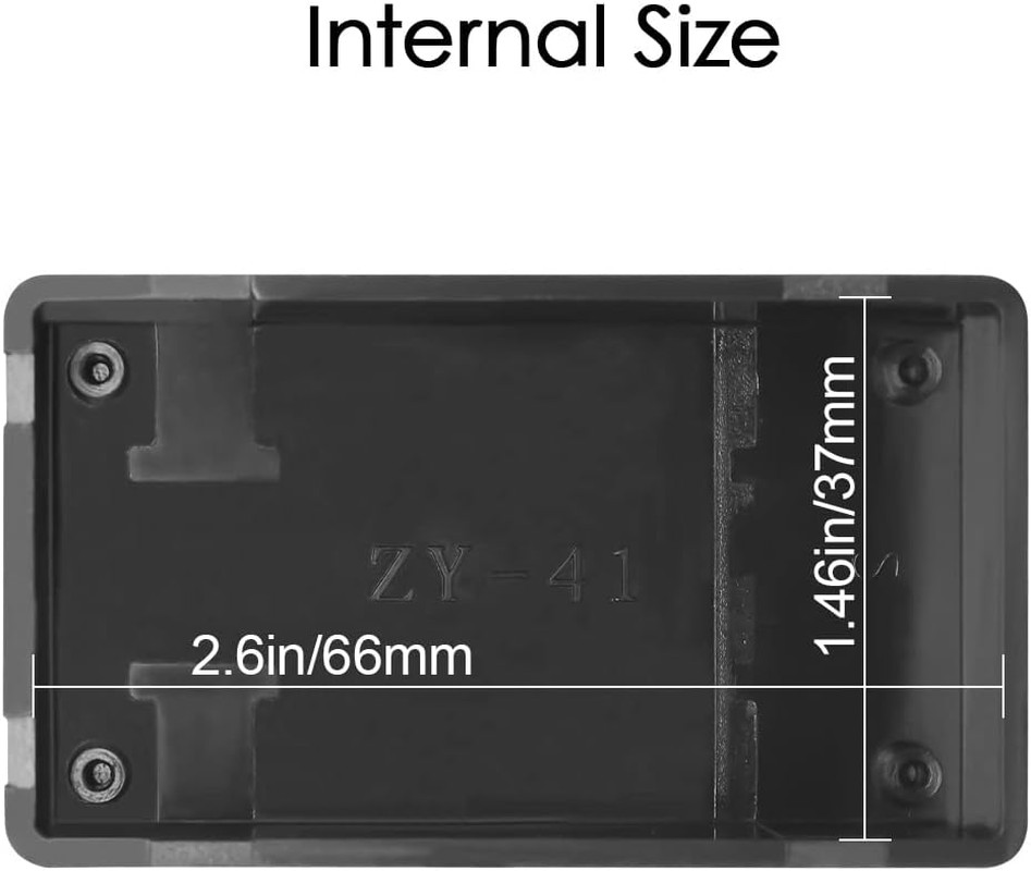 Project Box, 5 Pieces ABS Electrical Box Small Junction Box for Electronics PCB