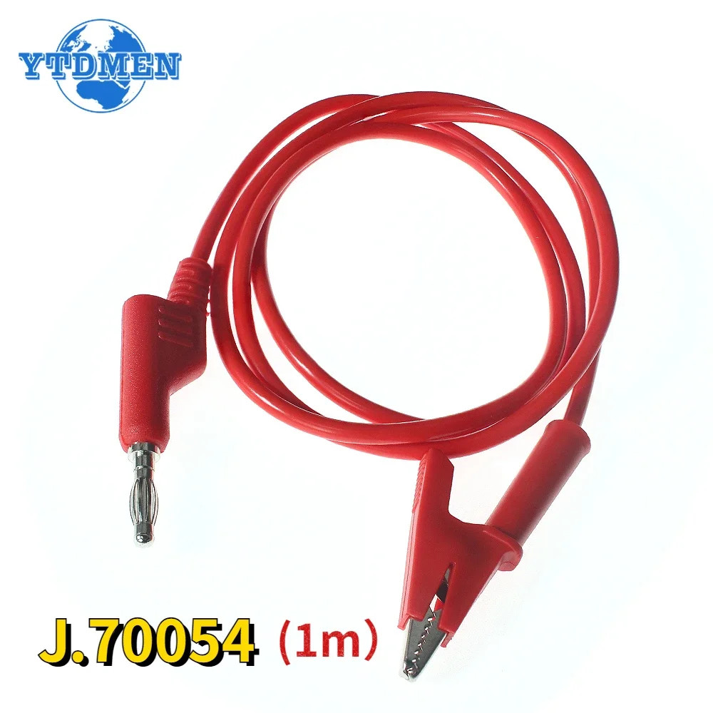 1PCS Multimeter Banana Plug To Alligator Clips Test Lead for Electrical Testing