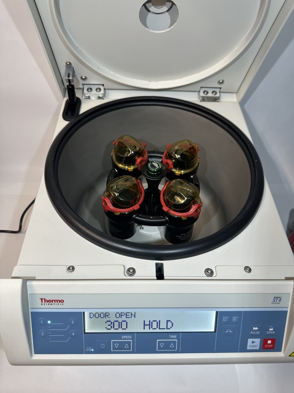 Thermo Scientific Sorvall ST 8 Centrifuge 75007200 Benchtop Lab w/ Rotor 120V