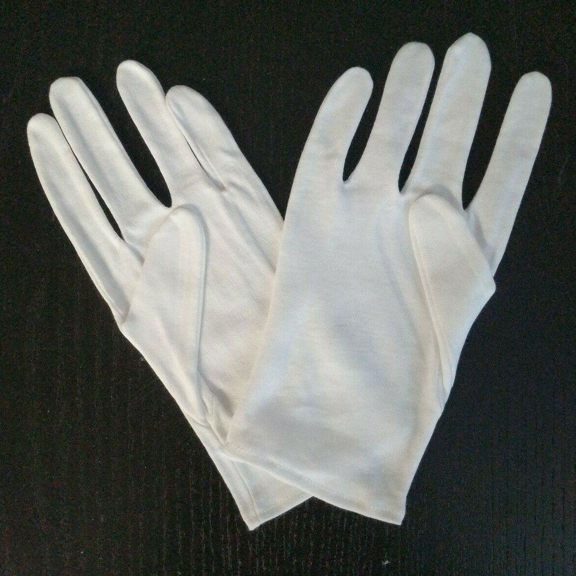 2-12 Pairs White Cotton Gloves For Jewelry Inspection Manicure Work Coins Mint