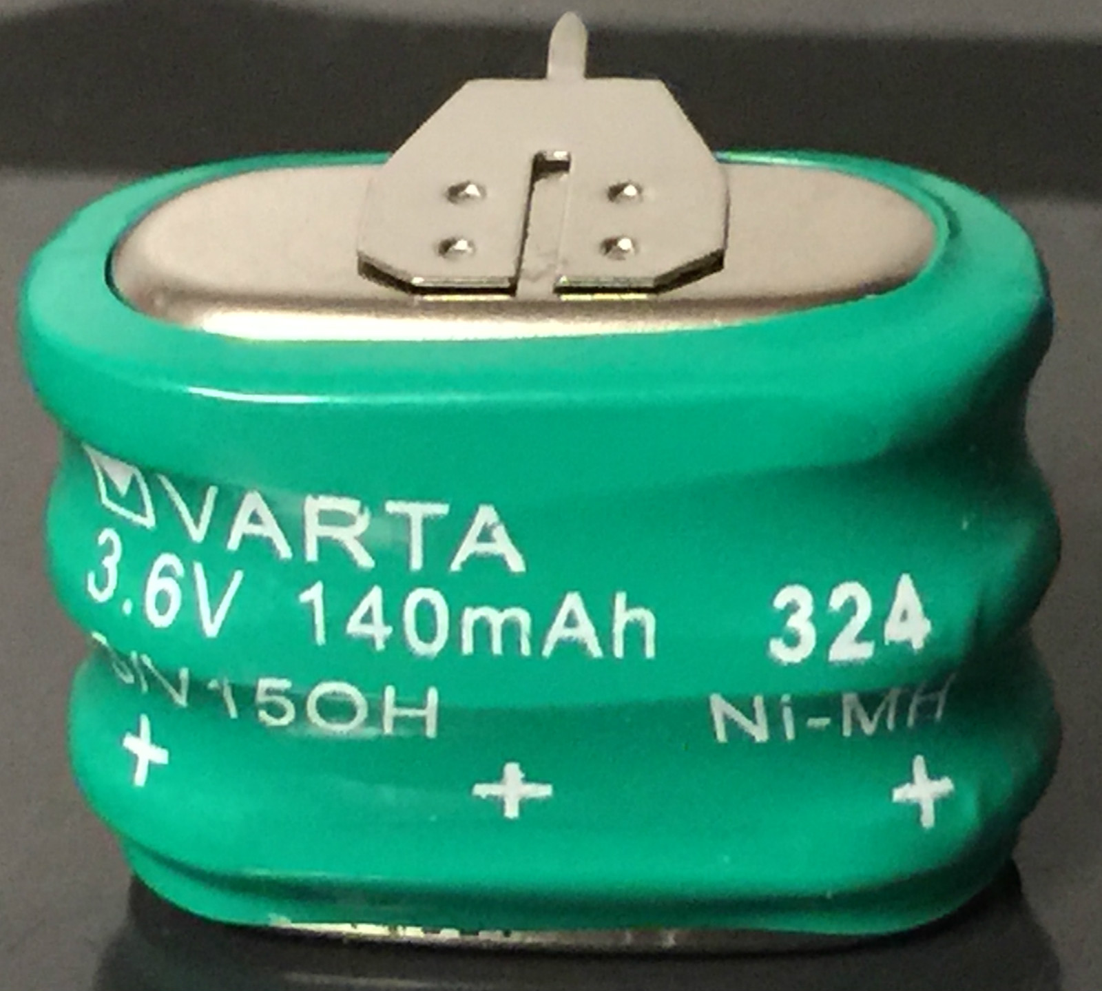 Brand New Varta 3/V150H 3.6V 150mAh 3 Pin 55615-303-059 Rechargeable Battery