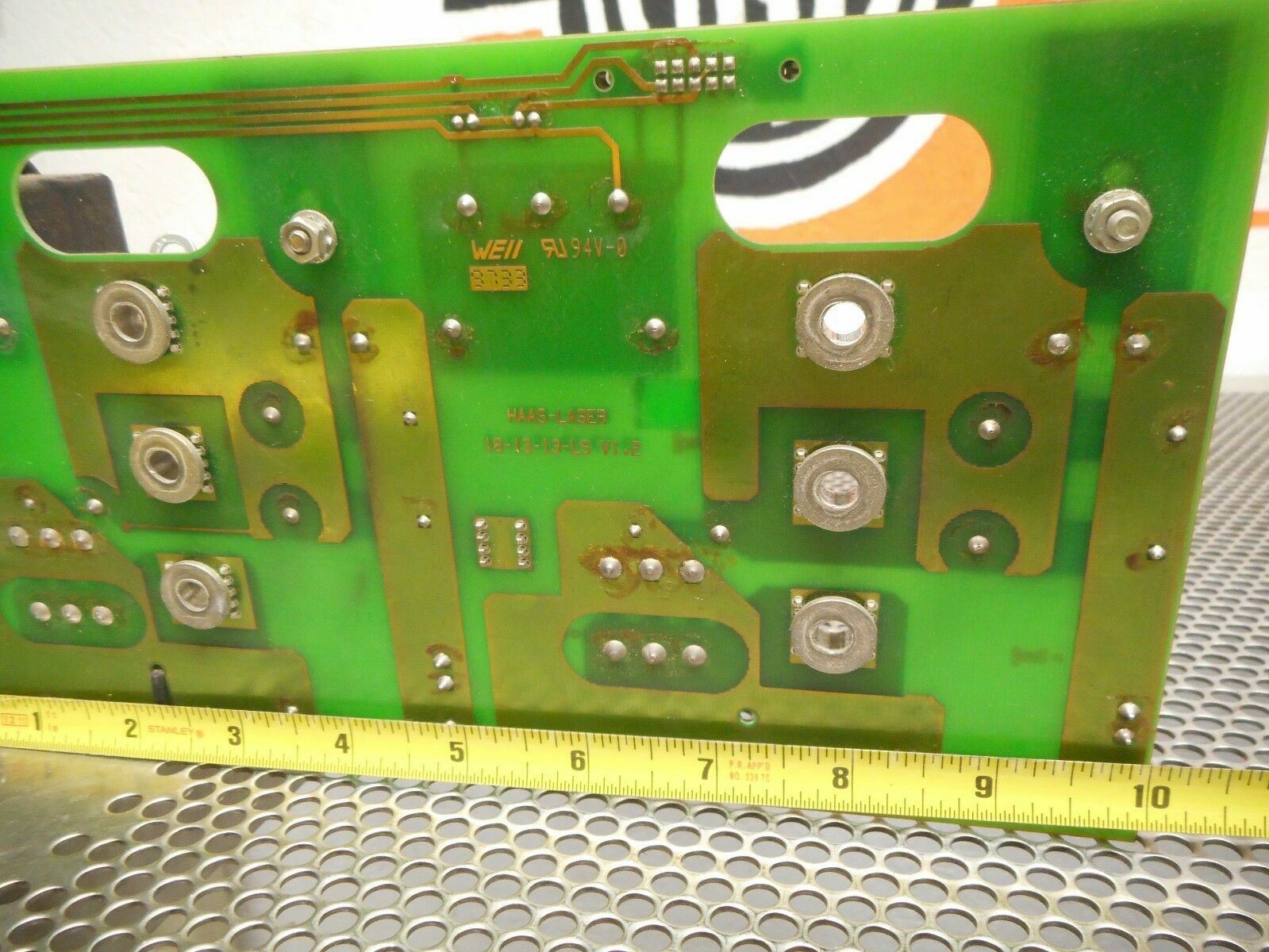 HAAS-LASER 18-13-13-AH V1.2 Circuit Board Used With Warranty