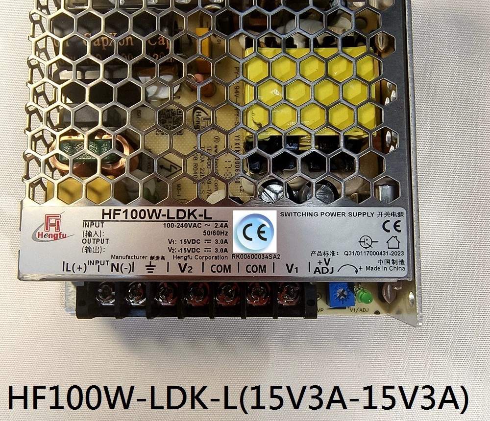 1pcs Hengfu HF100W-LDK-L(15V3A-15V3A) Power Supply