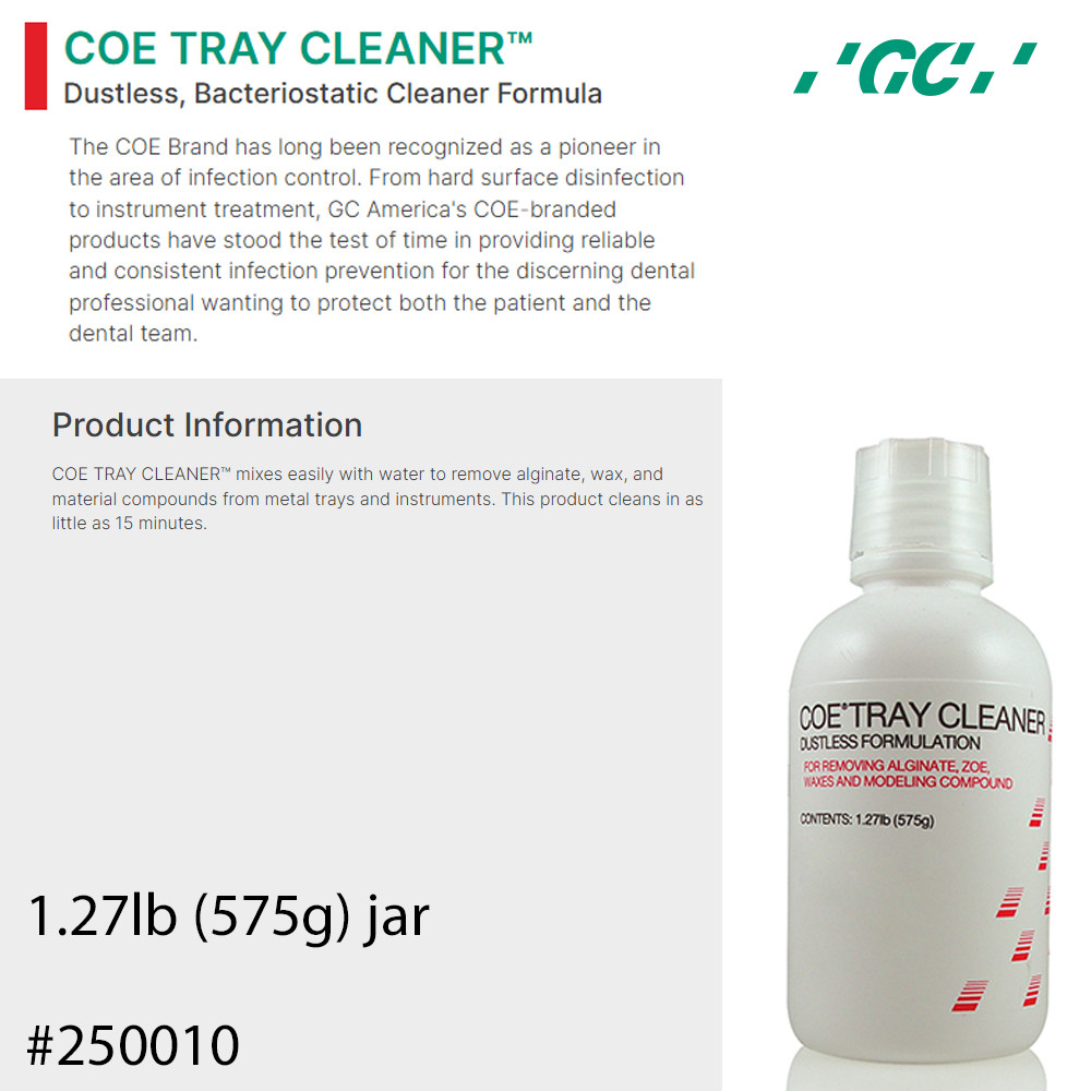 ALGINATE Tray Cleaner: 575gm Jar (GC America) #250010