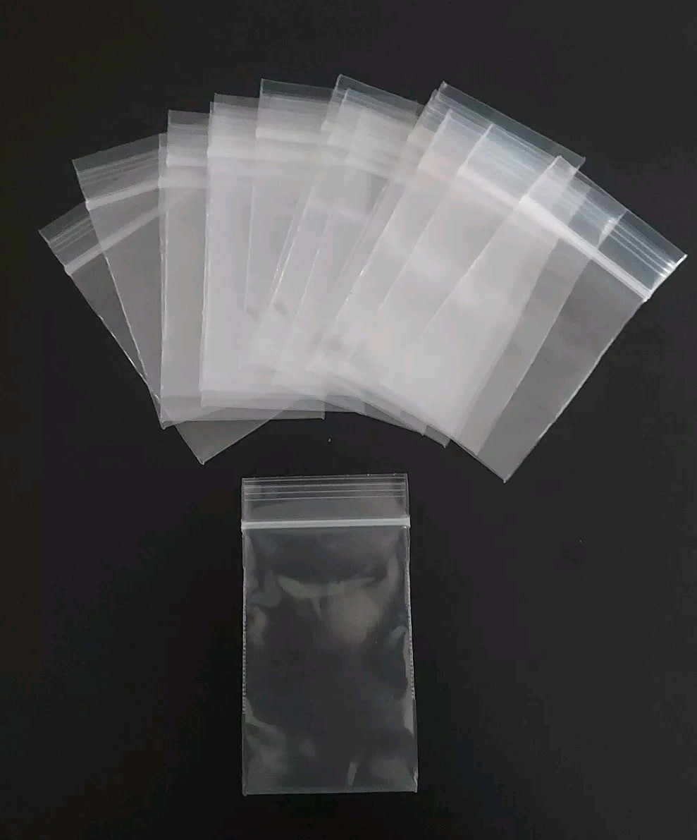HEAVY DUTY 2x3in. 4 Mil Clear Zip Seal Jewelry Bags Reclosable Plastic Baggies