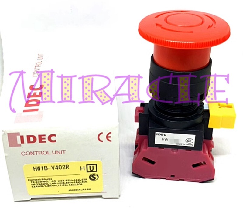 1PC NEW FOR IDEC Button Switch HW1B-V402R 2NC﻿