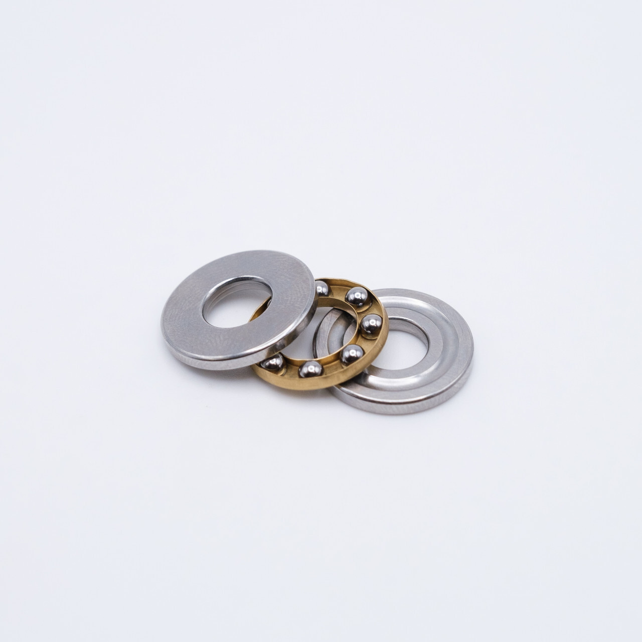 F4-10G Miniature Thrust Ball Bearing 4x10x4 Grooved
