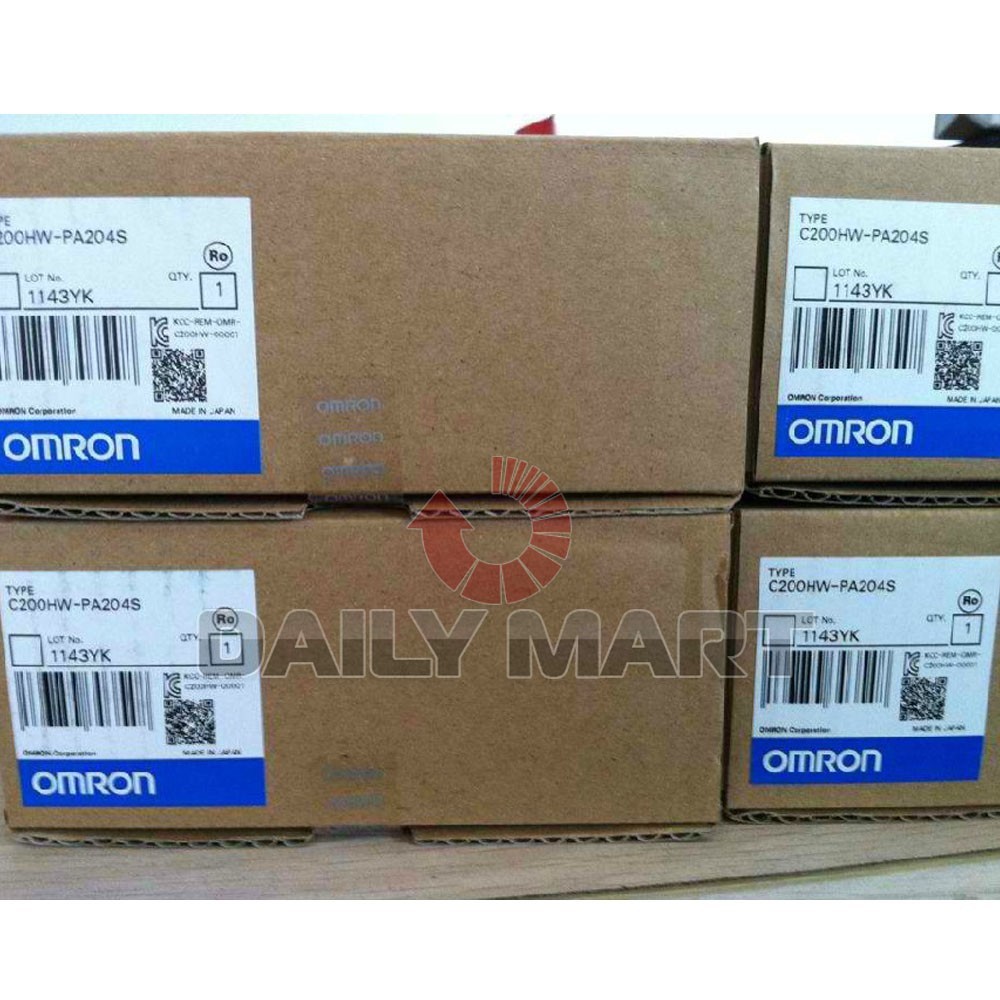 OMRON C200HW-PA204S C200HWPA204S SYSMAC EXPANSION INPUT/OUPUT RACK NEW IN BOX
