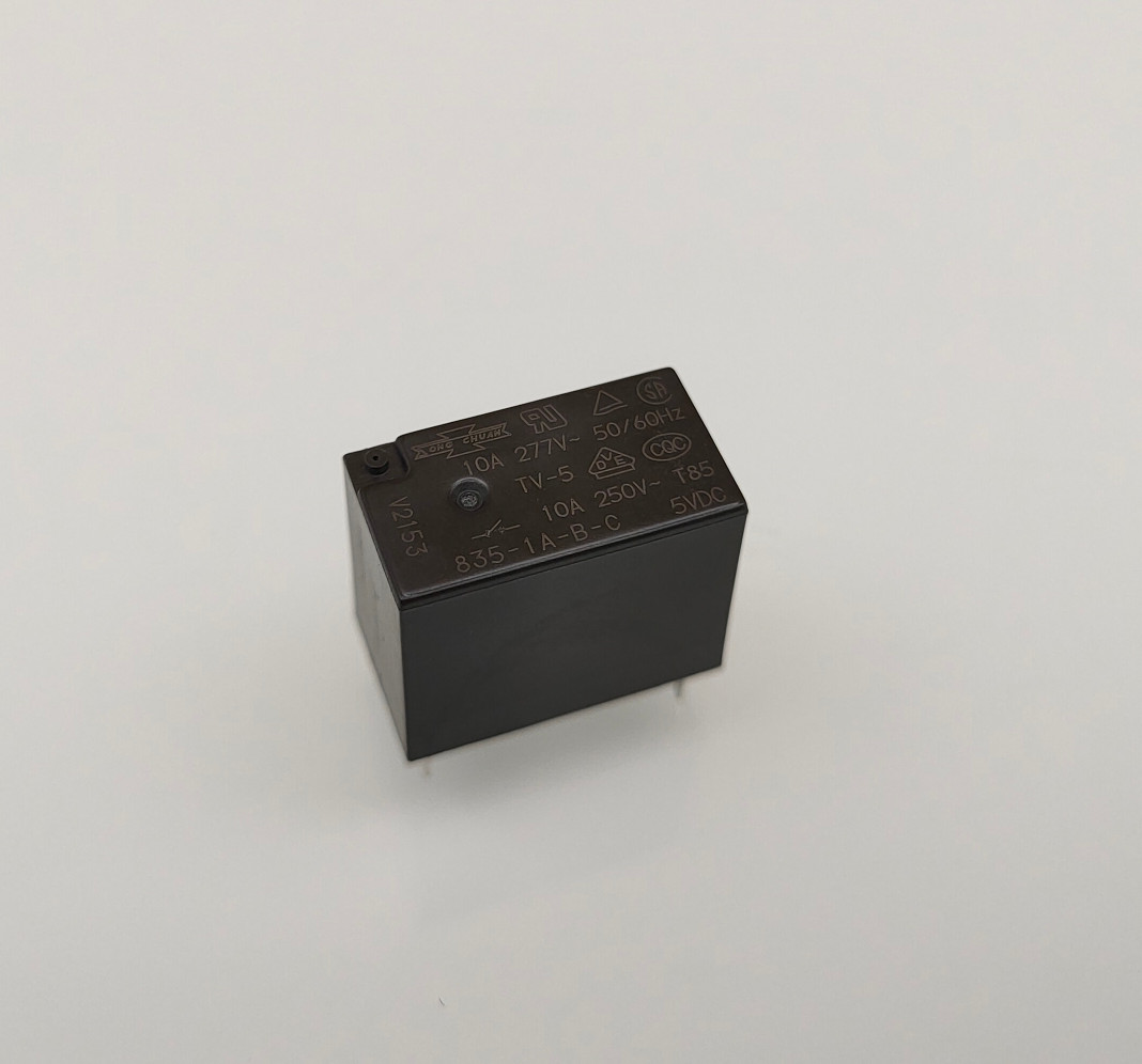 5PCS 835-1A-B-C 12VDC 10A 12V 4 pins 1 set normally open DC12V