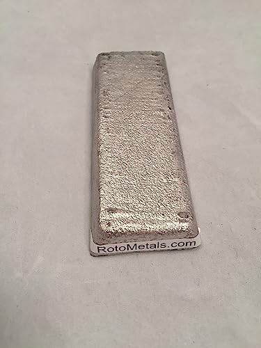RotoMetals Bismuth Based Alloy Low-Melting Point 158 F Ingot Wood’s Metal