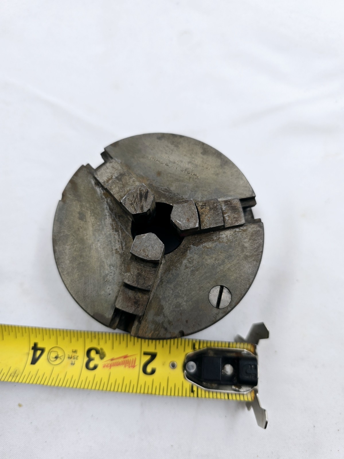 WESCOTT 3 JAW CHUCK 3.5in. USA