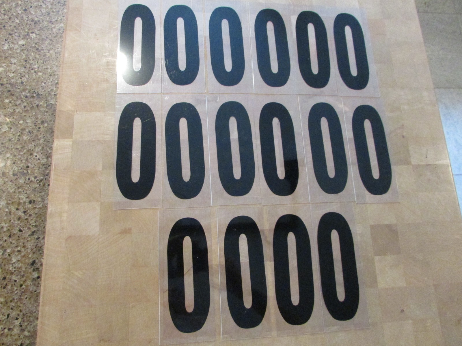 Changeable Sign Letters 6″ Letter Printed on 7″ Panel 448 Pieces