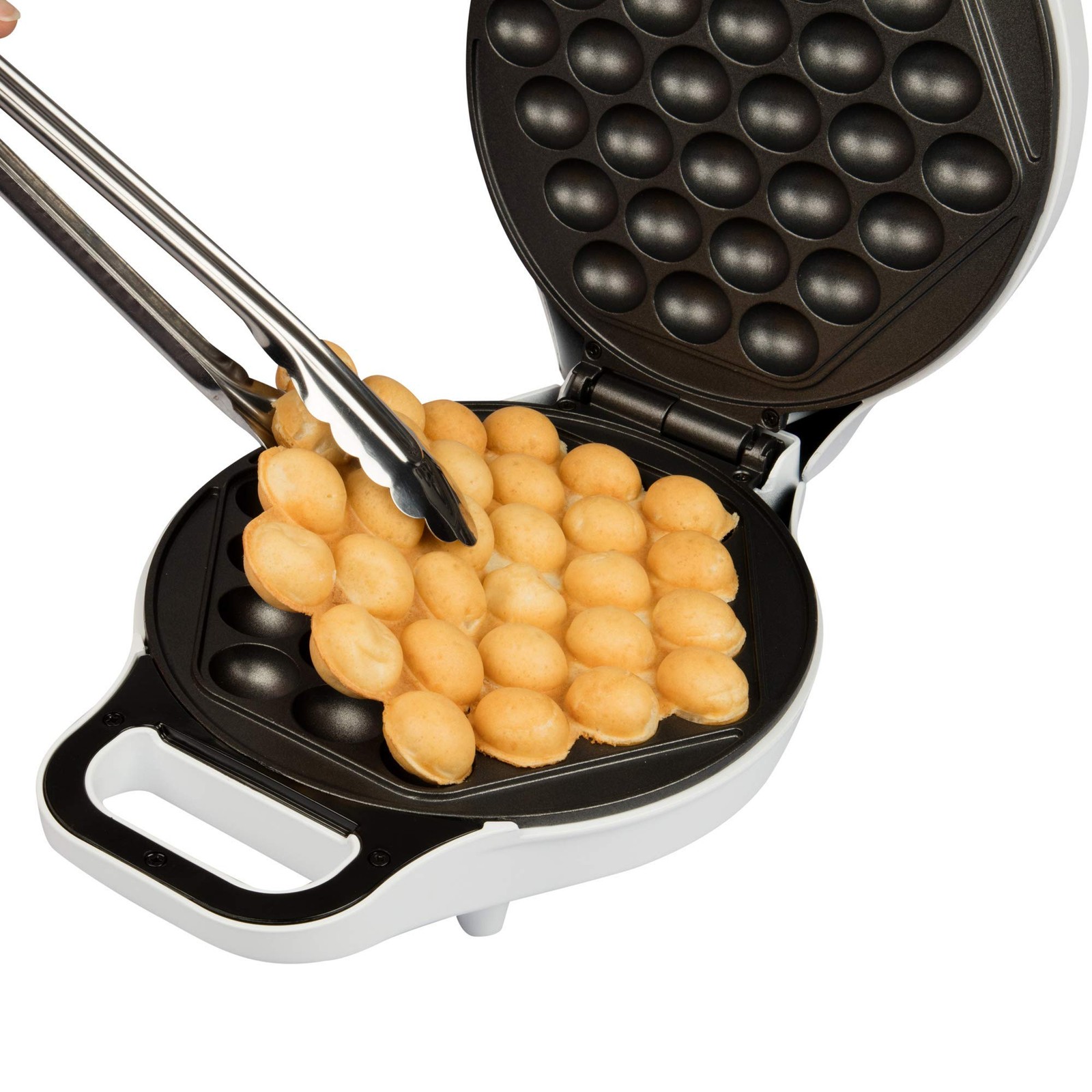 MasterChef Bubble Waffle Maker- Electric Non stick Hong Kong Egg Waffler Iron Gr