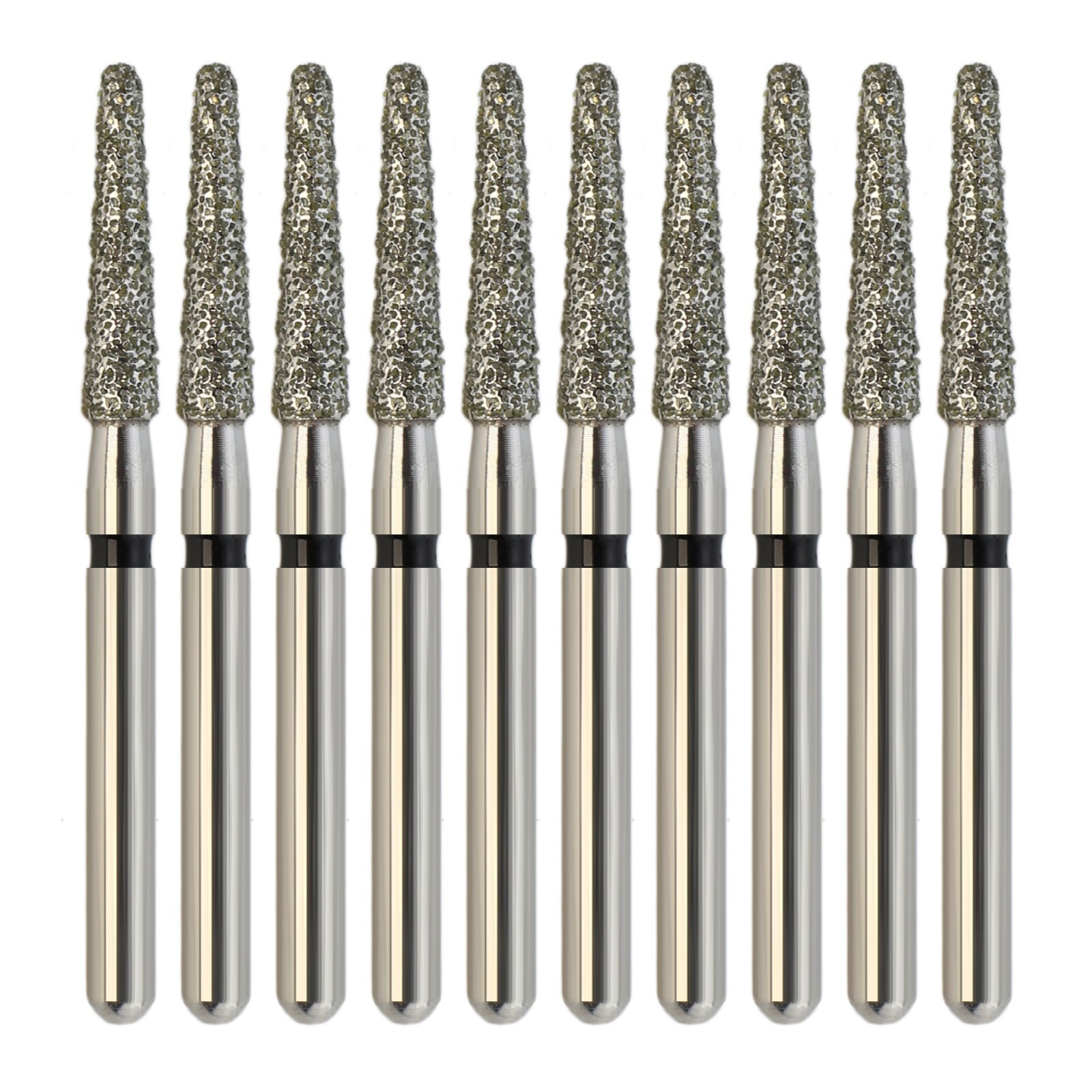 Dental Burs Diamonds FG 856/018SC Round End Taper Super Coarse Grit High Speed