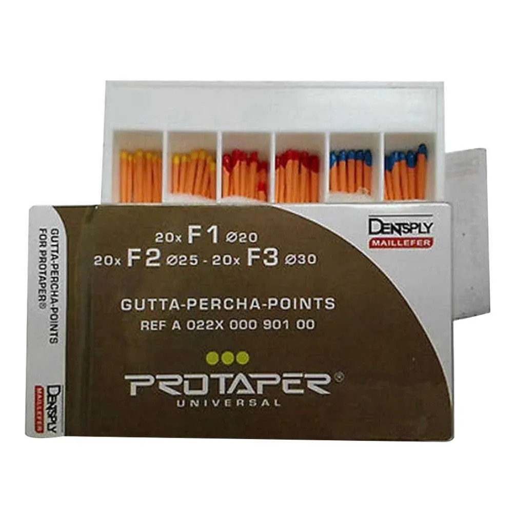 Dentsply Maillefer Protaper® Universal Gutta-Percha-Points 60 Per Box All sizes