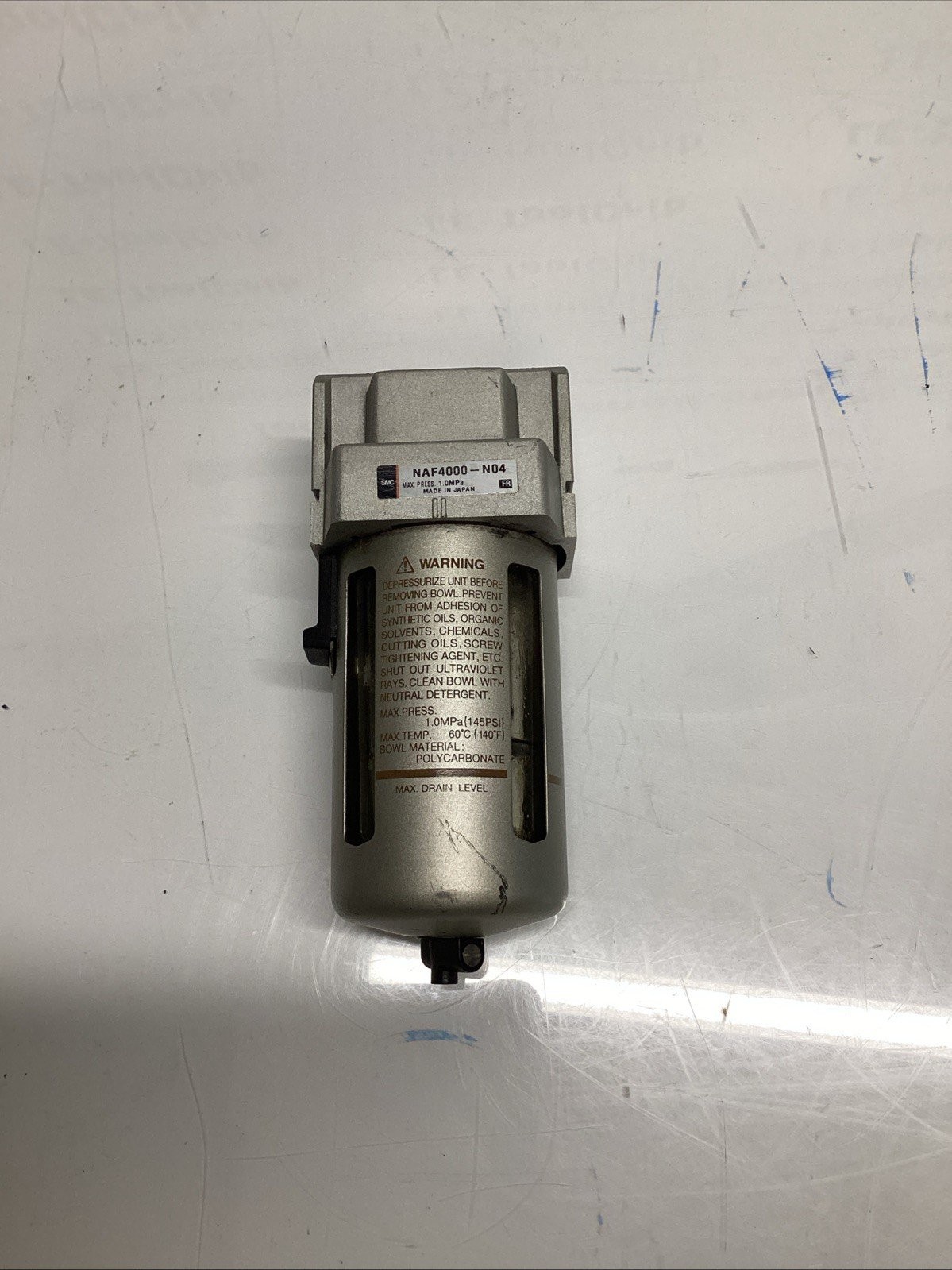 SMC NAF4000-N04 PNEUMATIC OIL FILTER L-777
