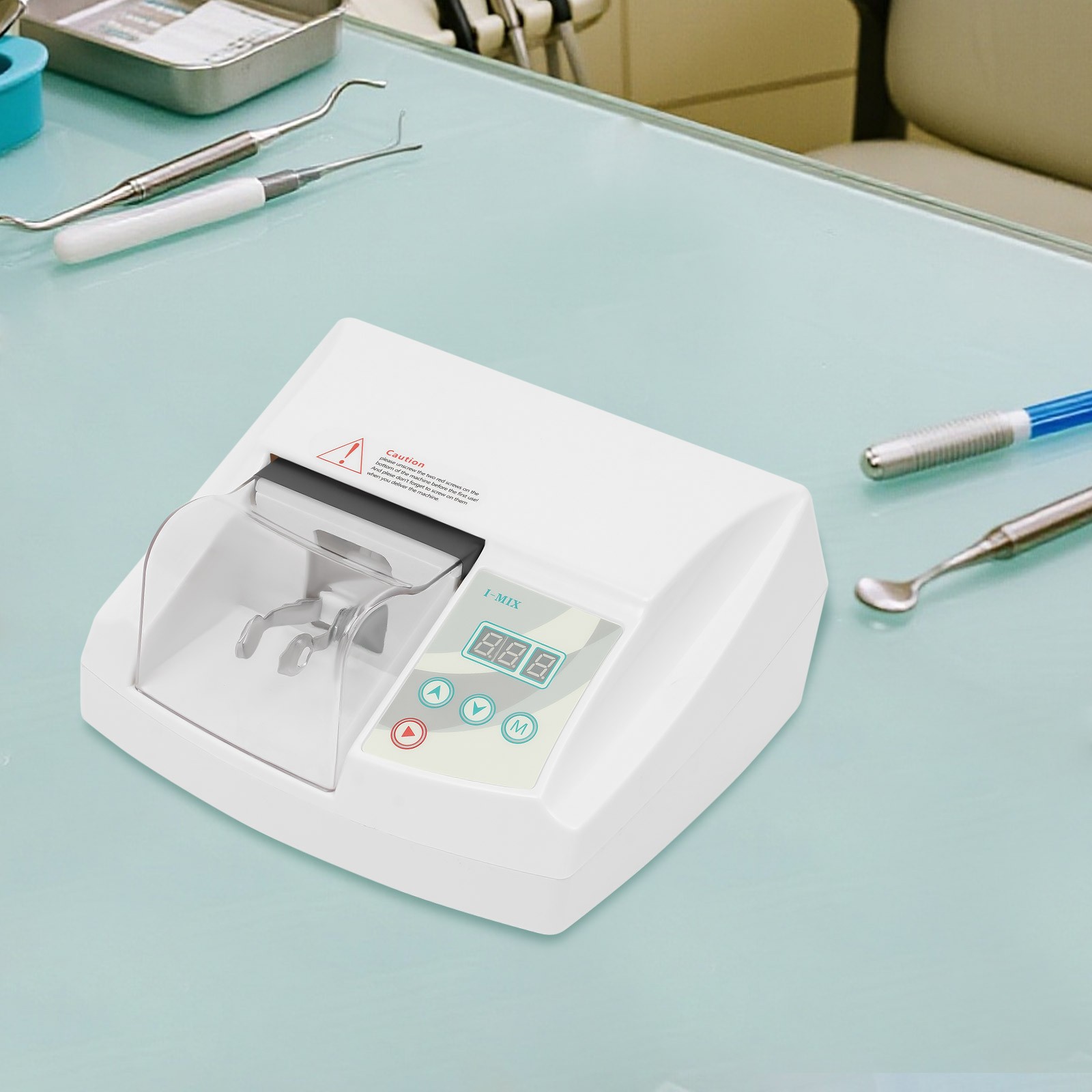 110v Dental Amalgamator Low Noise 65db Amalgam Mixer Machine For Dental Clinic