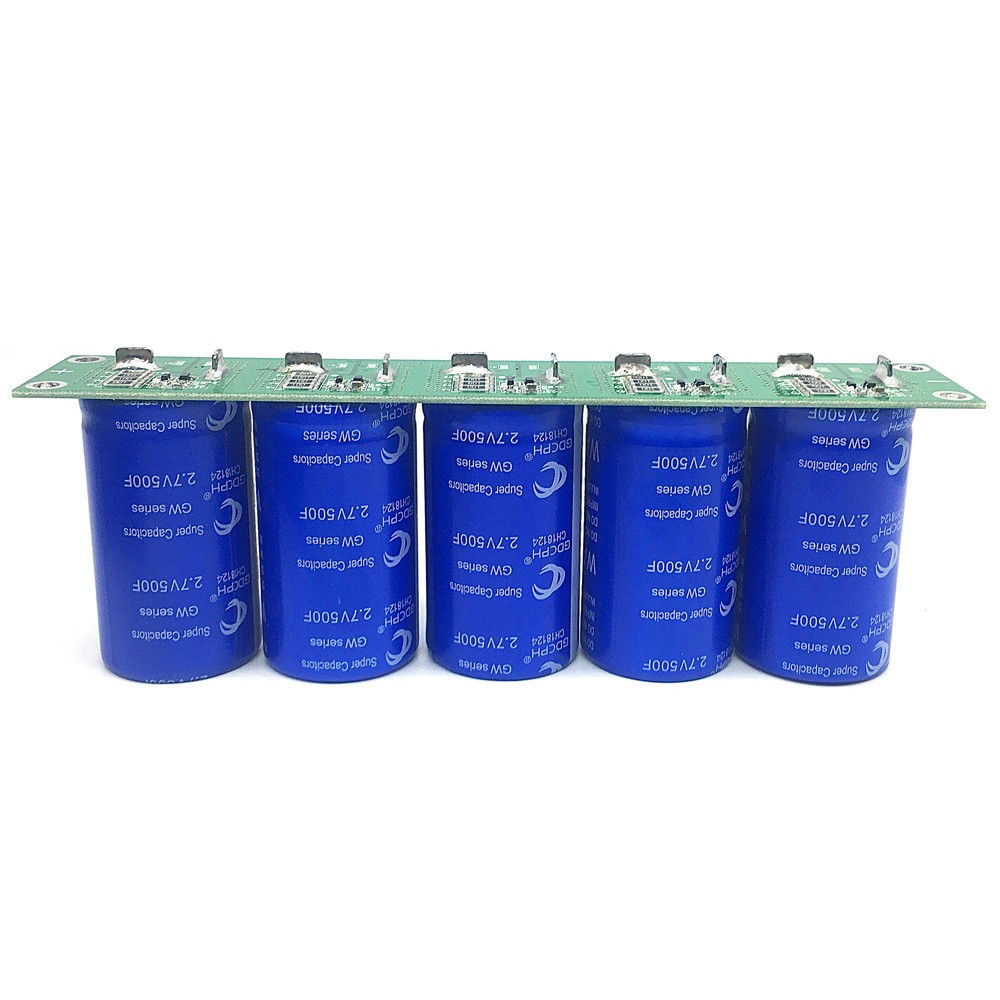 5PCS/1Set 13.5V 100F Single Super Capacitor 2.7V 500F Combined Automotive Module