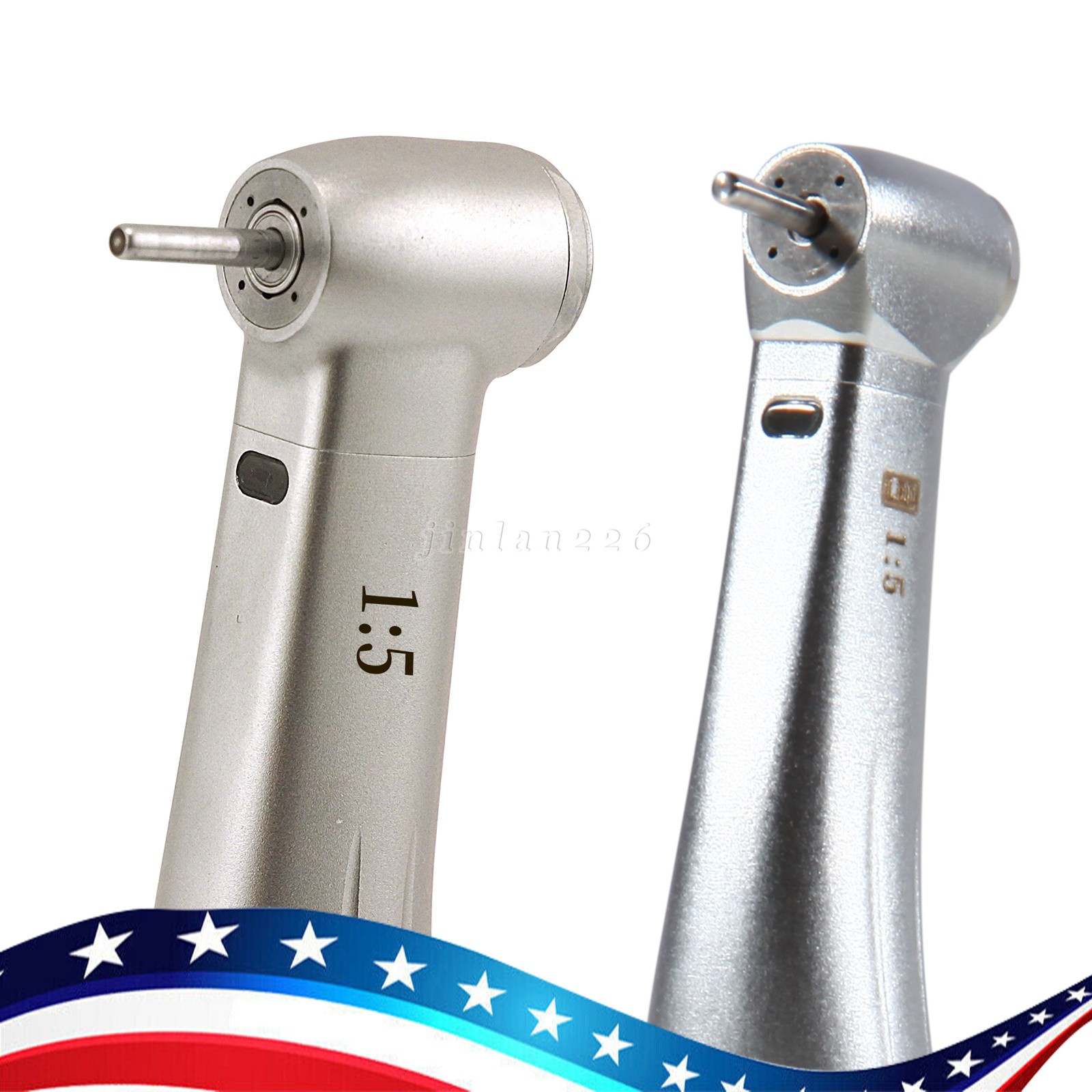 Dental 1:5 Increasing LED Fiber Optic Contra Angle Handpiece for NSK Ti-Max X95L