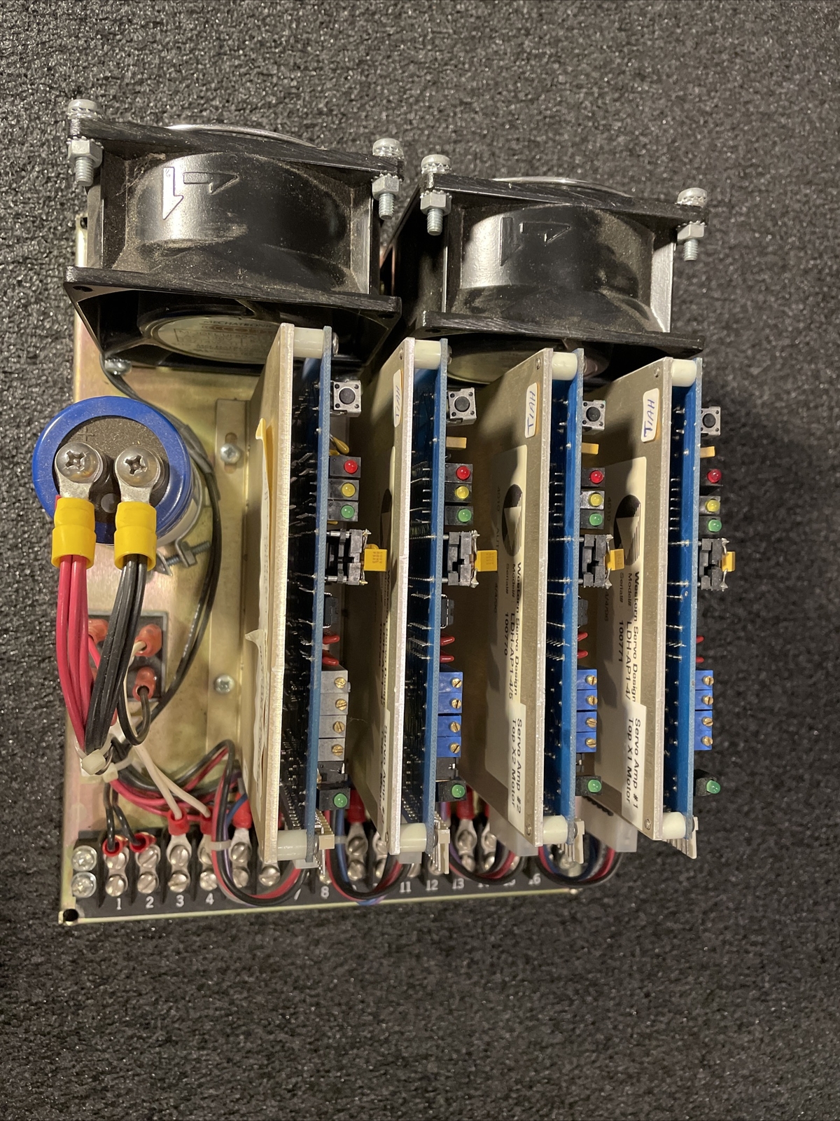 Western Design Servo Motor Drive Board LDH-AP1-4/5 4 Axis W/ Servo Chasis Power