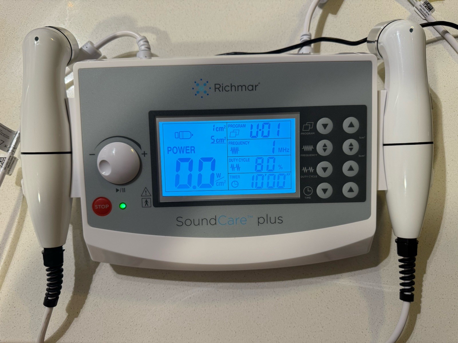 Richmar SoundCare Plus Ultrasound Therapy Unit w/2 Applicators PT