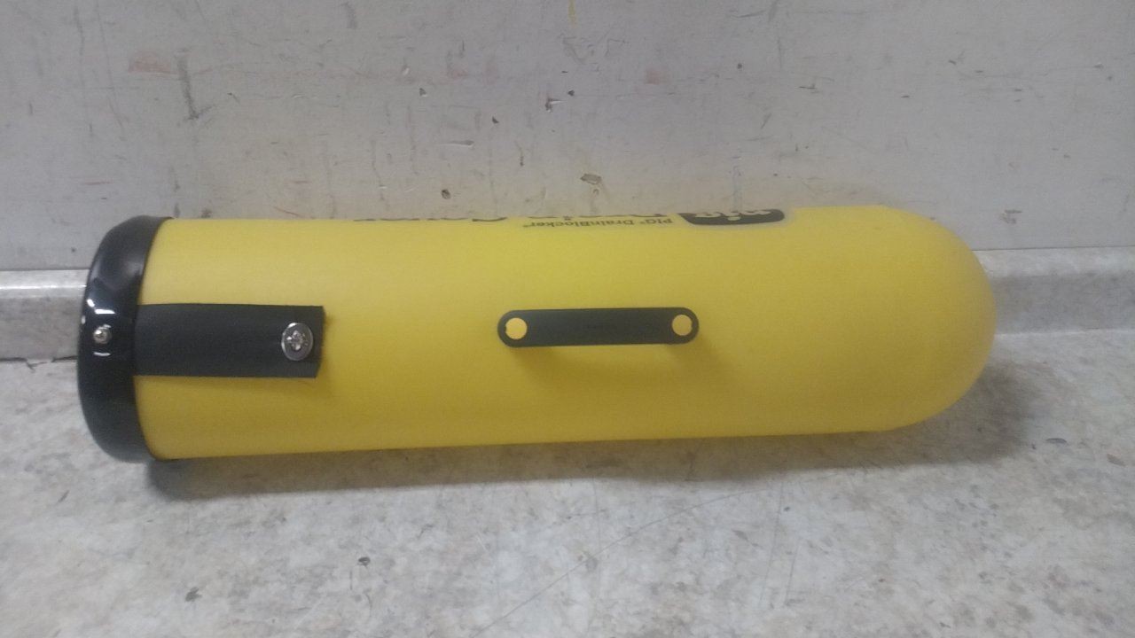 Pig PLR285 31 In Length 7-1/2 In Diameter Yellow Carrying Case for Drain Cover