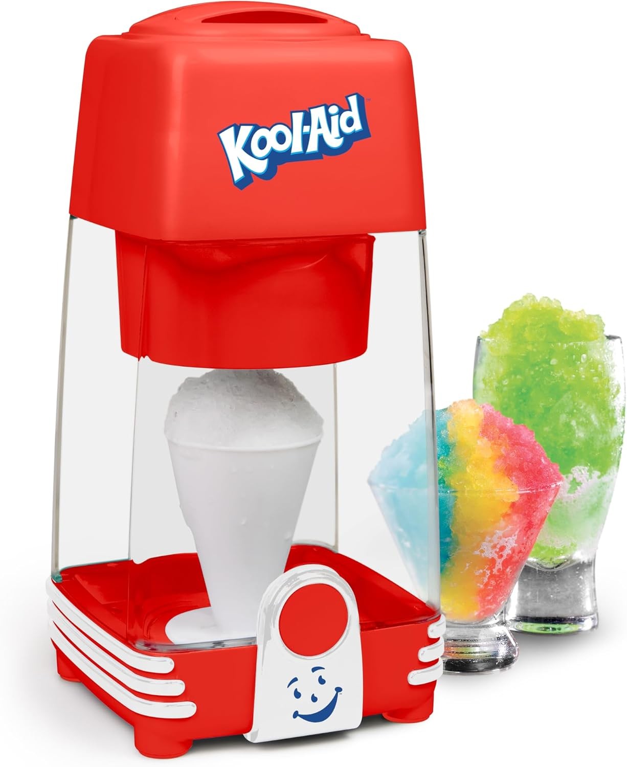 Retro Snow Cone Maker & Electric Table-Top Ice Shaver Vintage Shaved