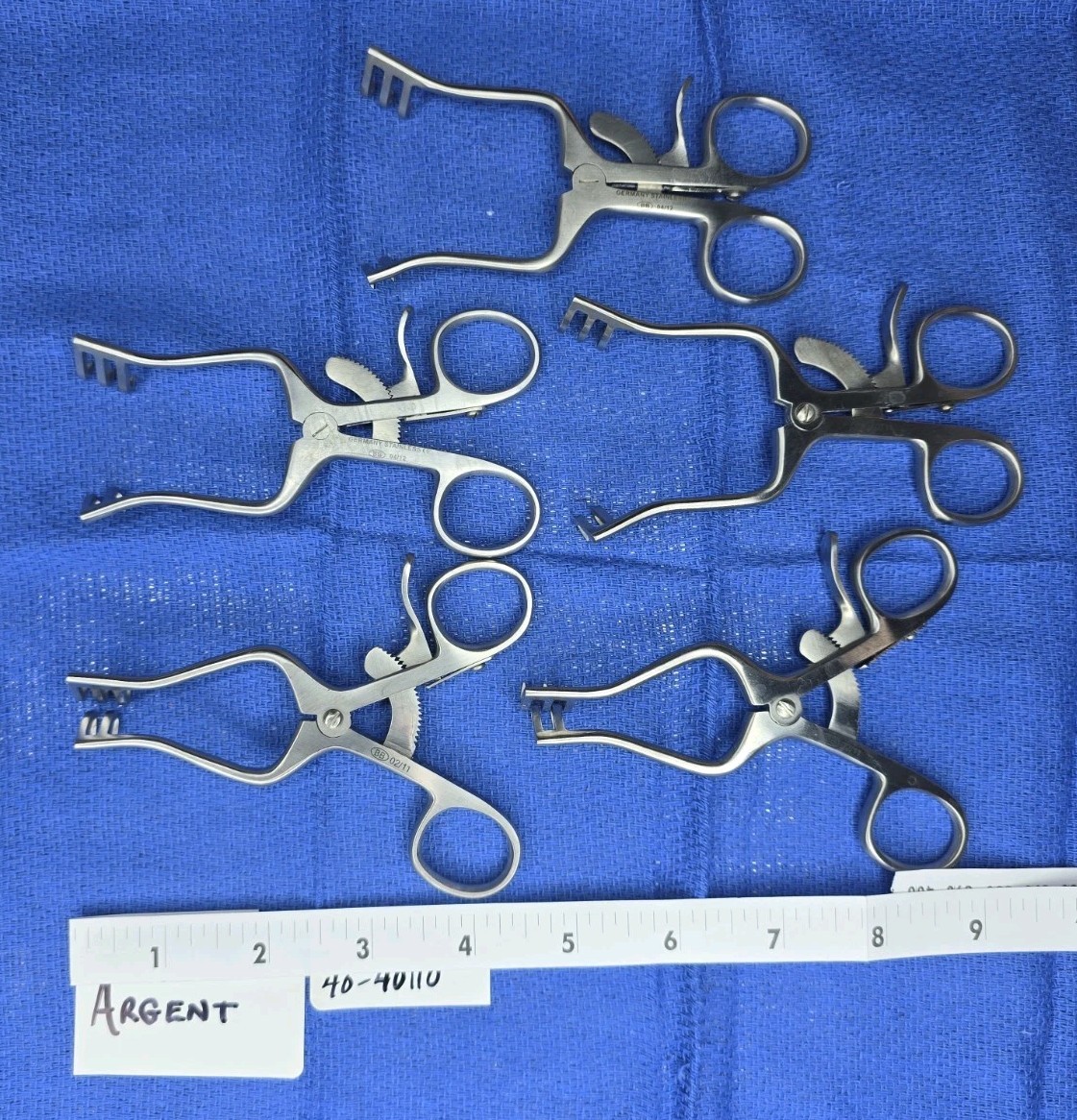 Argent Weitlaner Retractor 4.5″ 2×3 Prong Blunt – 5 Count Sold Separately