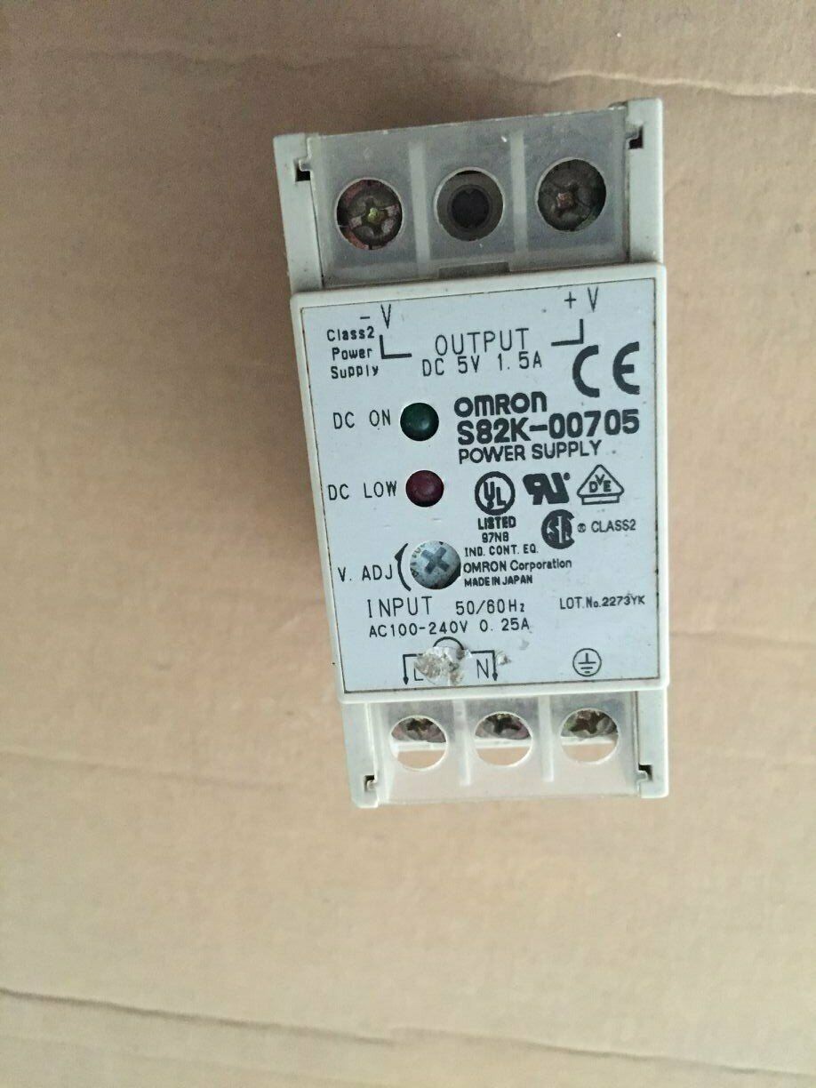 OMRON NEW In Box S82K-00705 5V 1.5A switching power supply Fast Ship