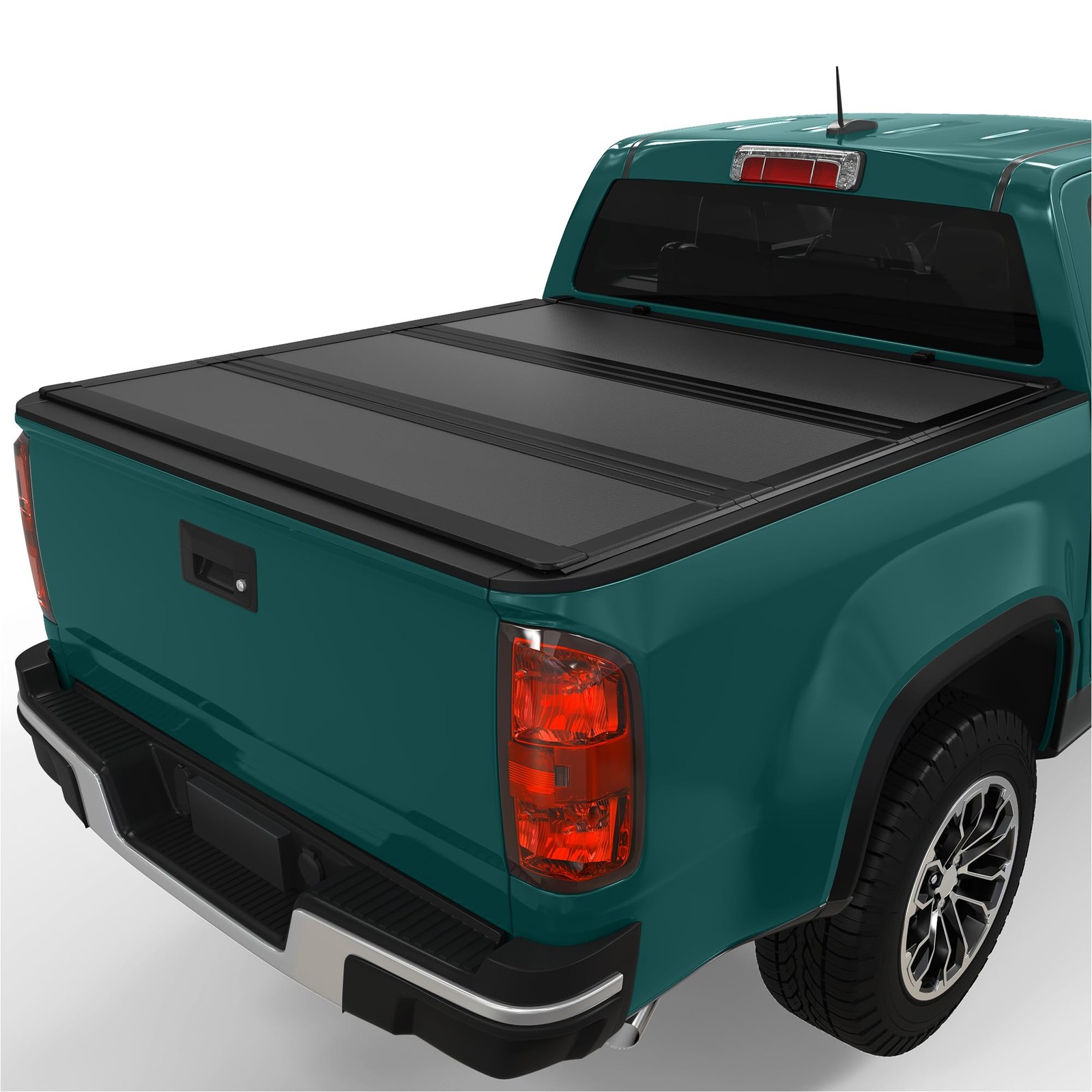 Low-Profile Hard Tri-Fold Tonneau Cover Chevy Colorado GMC Canyon 15-26 5.2ft