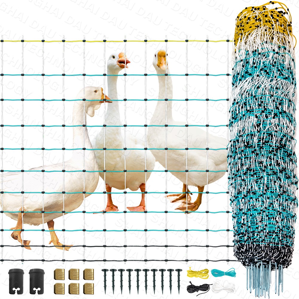 Electric Poultry Netting Chicken Fence Ducks Turkeys Sheep Geese Fence in Yard
