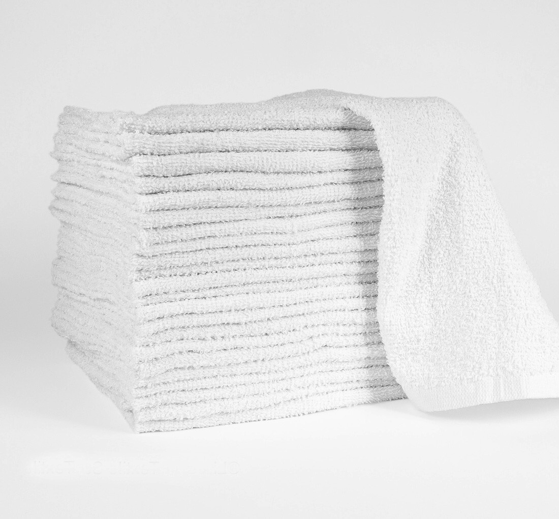 Bar Mop Towels 100% Cotton Kitchen Cleaning Towel Restaurant 16×19 Pack Of 12-14