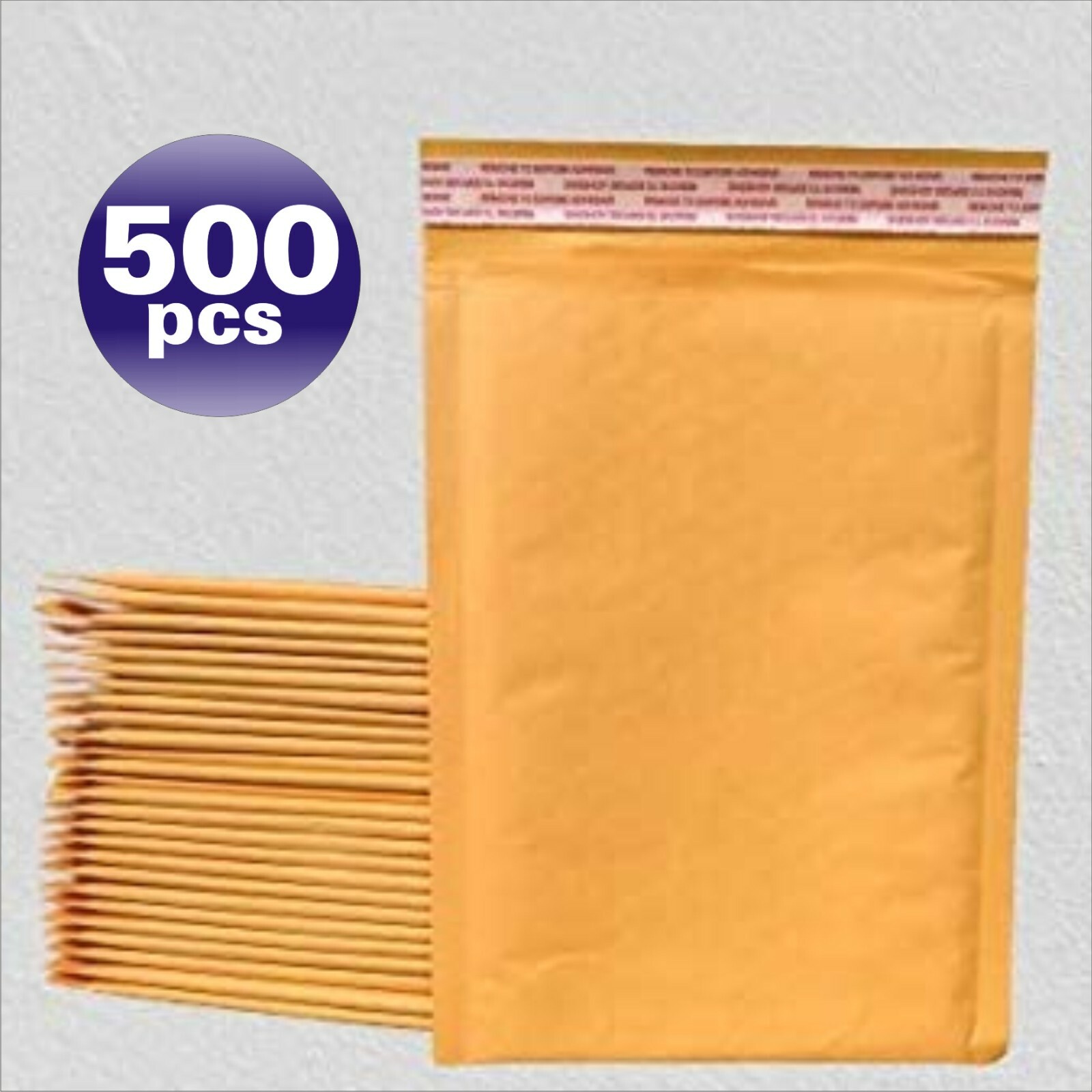 Fantasybuy® 500 #0000 Kraft Bubble Padded Envelopes Mailers 4 X 6 #0000minus