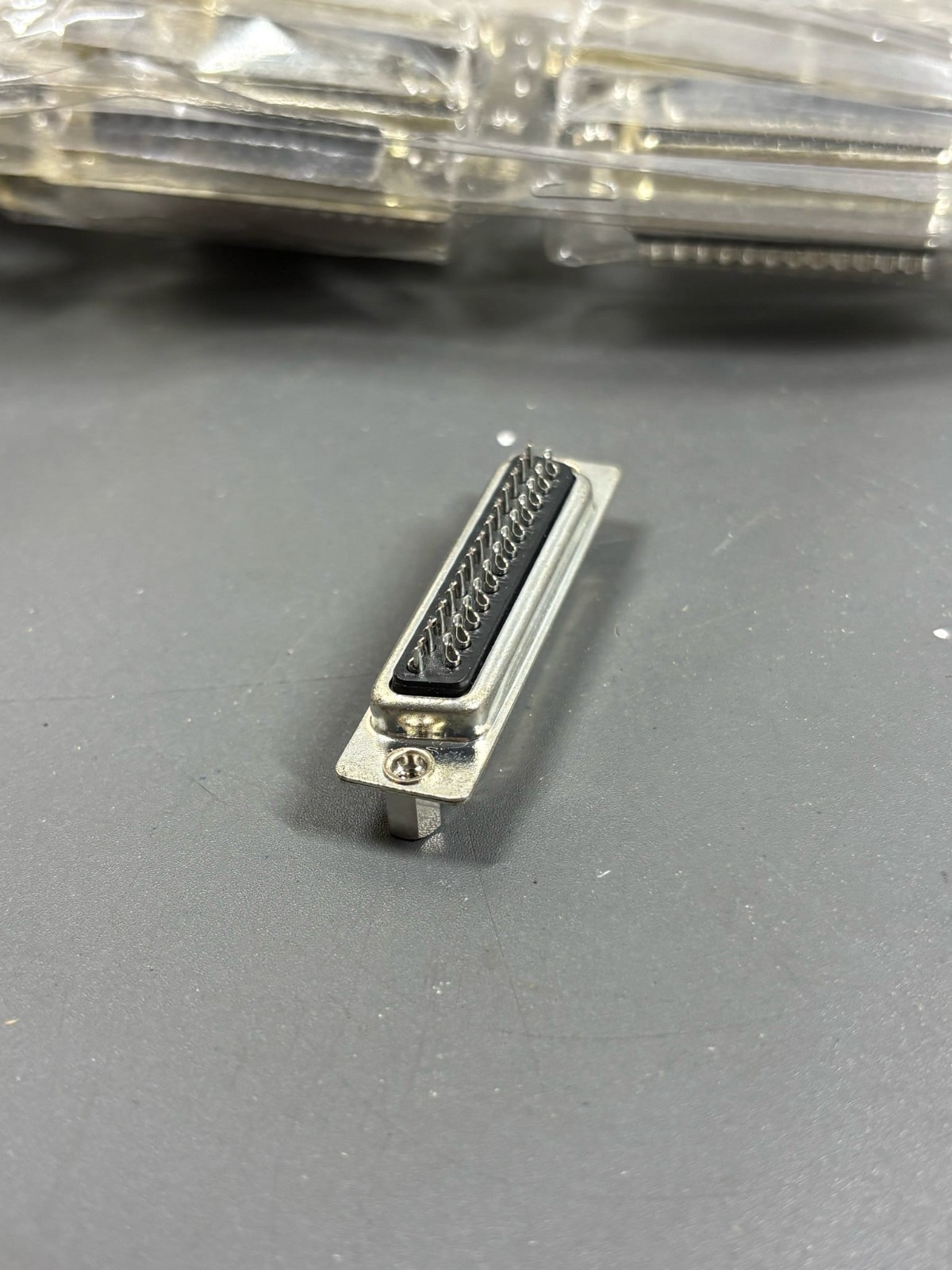 48 PCS DB25 Female Panel Mount D-Sub Connectors 25 Pin Solder Type Serial Port