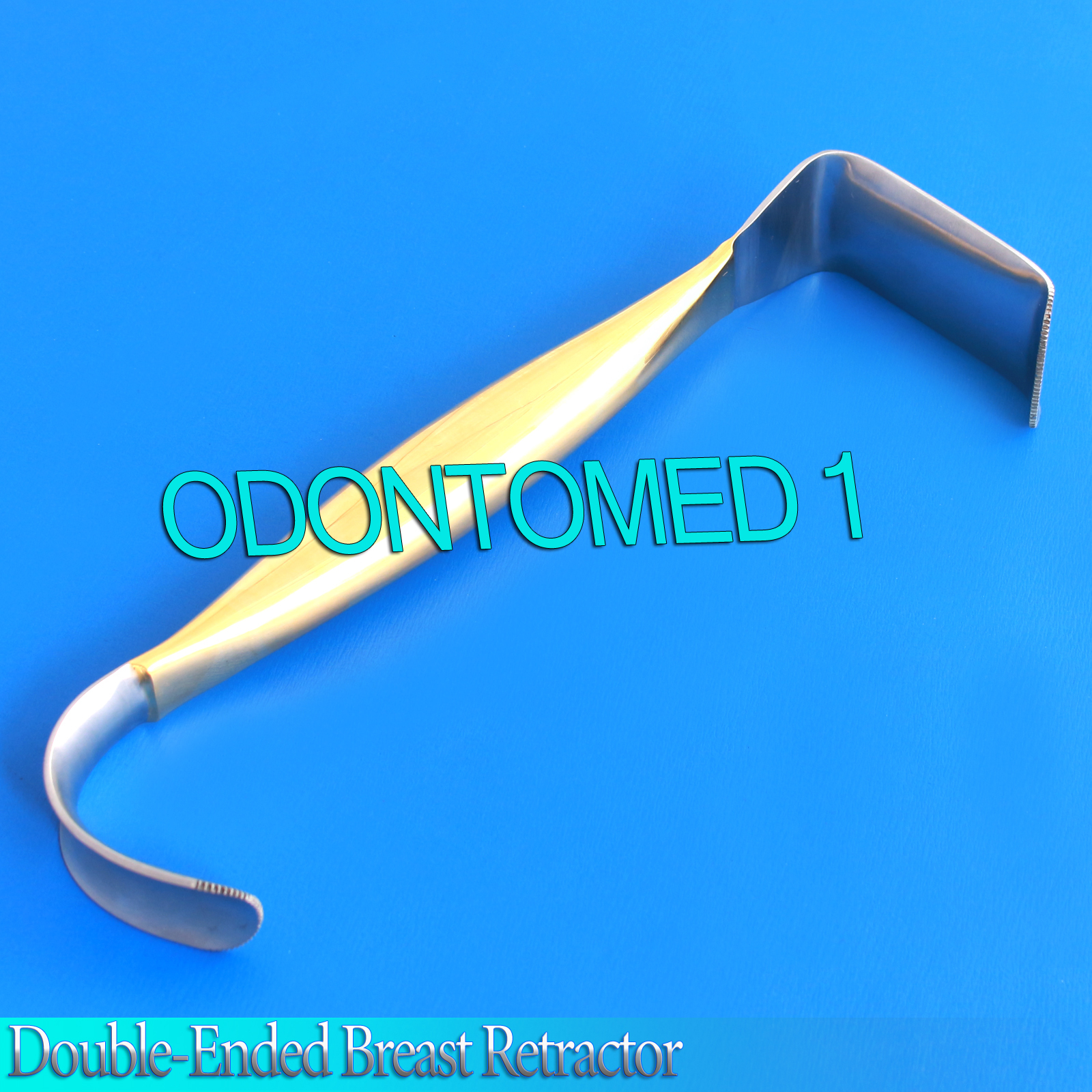 Double-Ended Breast Retractor, 9 1/2″ (24cm), blades 7/8in x 1-1/2in Bst-07