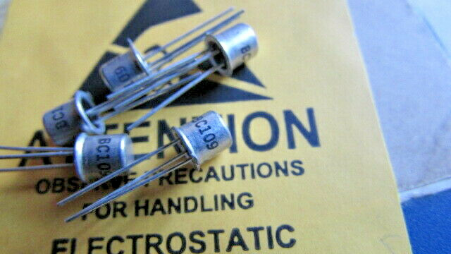 BC109 CDIL Transistor NPN Low Power Bipolar Transistors TO-18 NOS (25pcs) U.S.A.