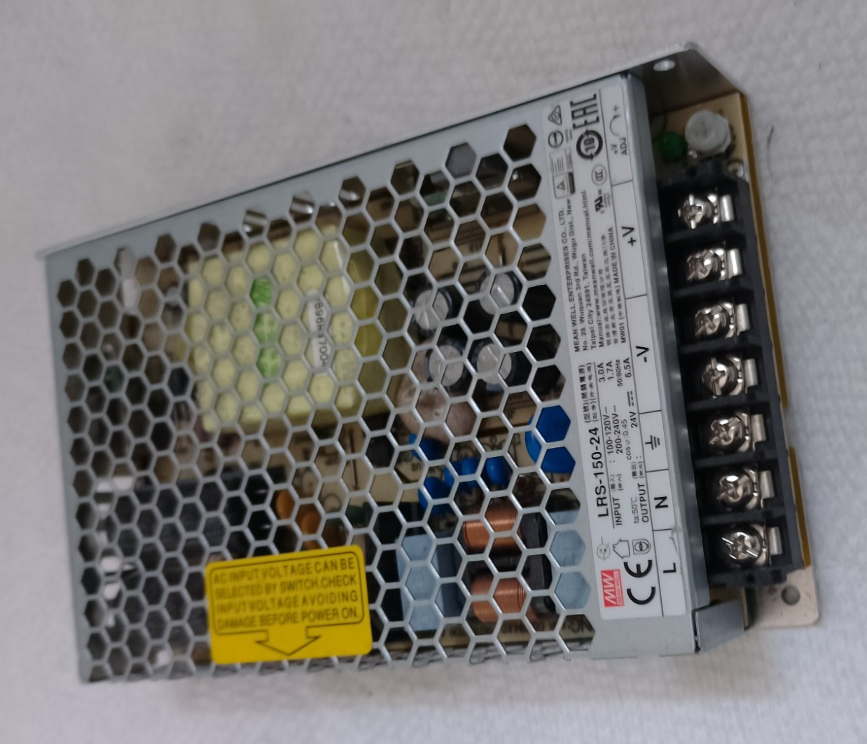 Mean Well LRS-150-24 Power supply 24 VDC, 6.5 A