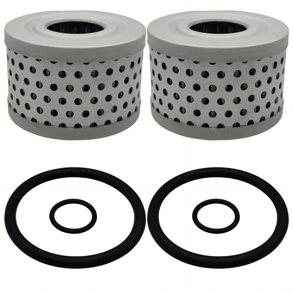 2 Pcs Transmission Filter Oil Kit 463772 for ZF Hurth 45 63 6 80 3312199031