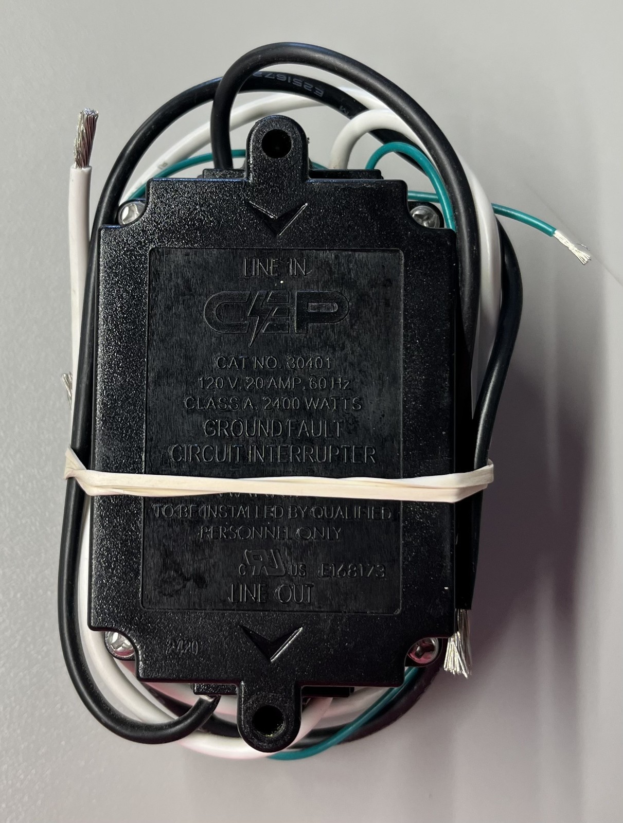 CEP Spider Box GFCI Module 20A 120V 2400W- 30401 , Used (BOX OF 6)
