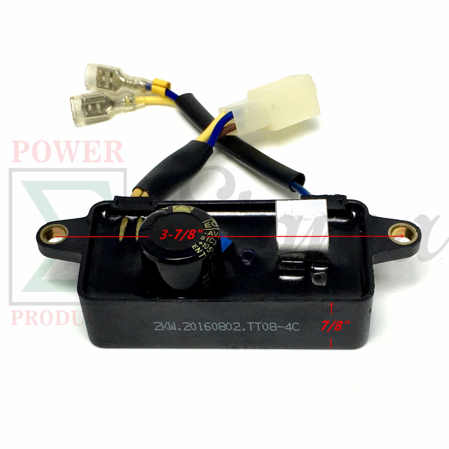 New Lihua Square AVR Automatic Voltage Regulator 2.2KW 2.5KW 2.8KW Gas Generator