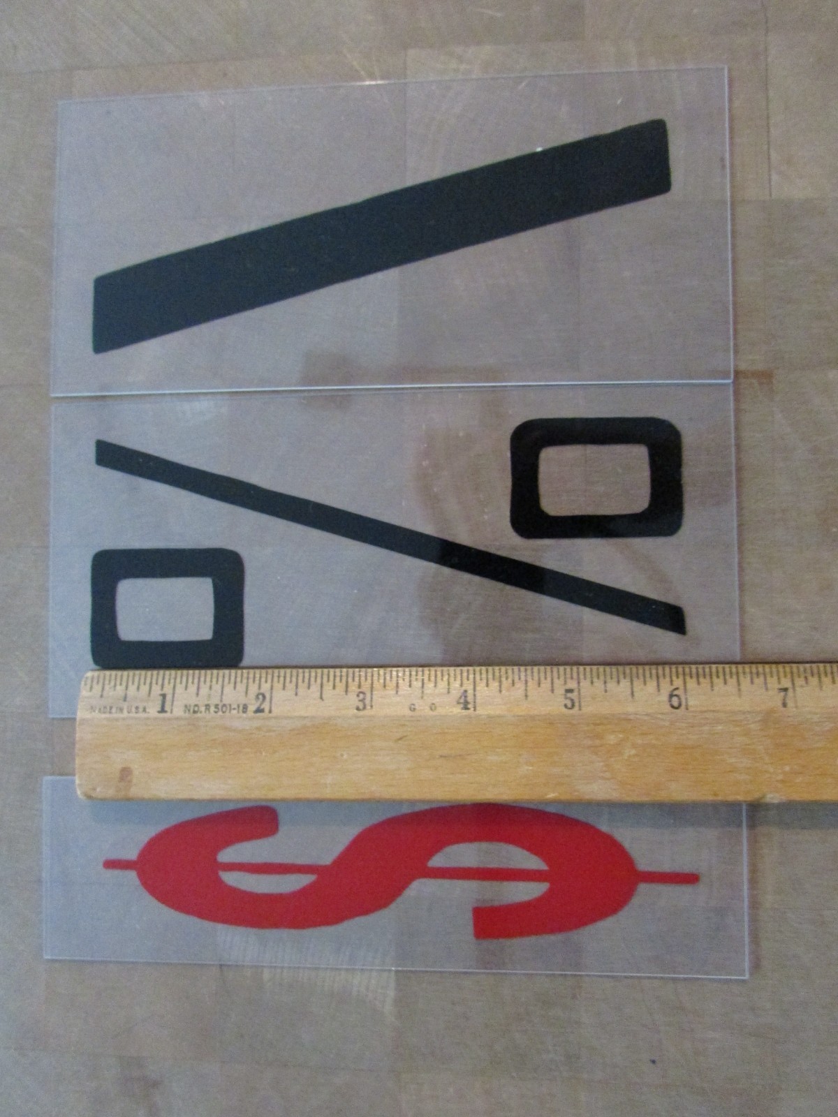 Changeable Sign Letters 6″ Letter Printed on 7″ Panel 448 Pieces